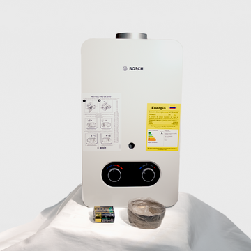 Calentador bosch 5 litros a gas tiro natural