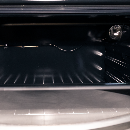 Horno medio formato, Sin perilla frontal