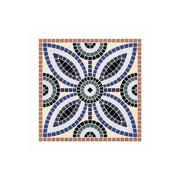 Enchape hidráulico Colonial multicolor 1 - Lote de 10 unidades